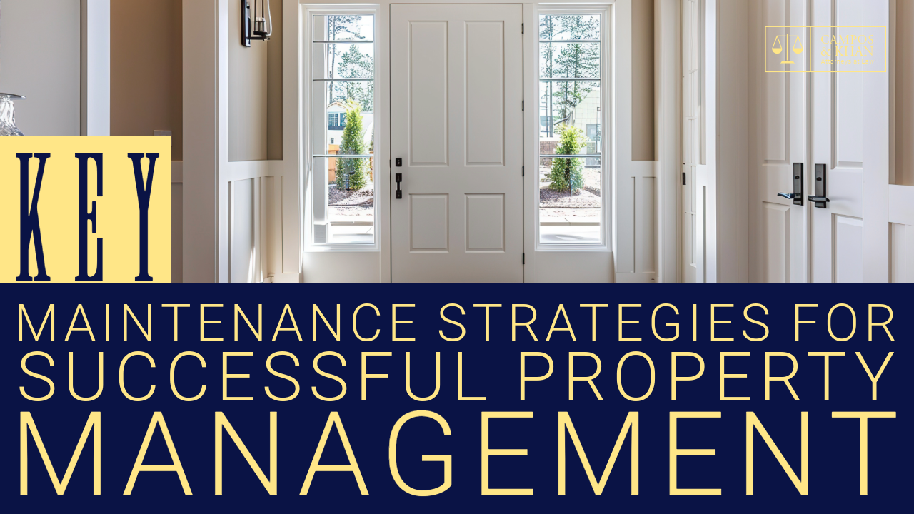 Key Maintenance Strategies for Successful Property Management